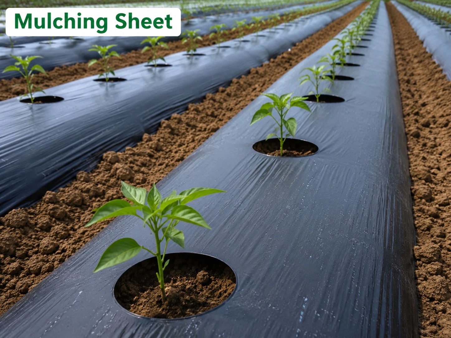 20 Micron Center Hole  Mulching Sheet – 3.2 Feet | 3 Months