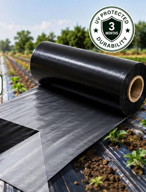 20 Micron Plain Mulching Sheet – 4 Feet | 3 Months