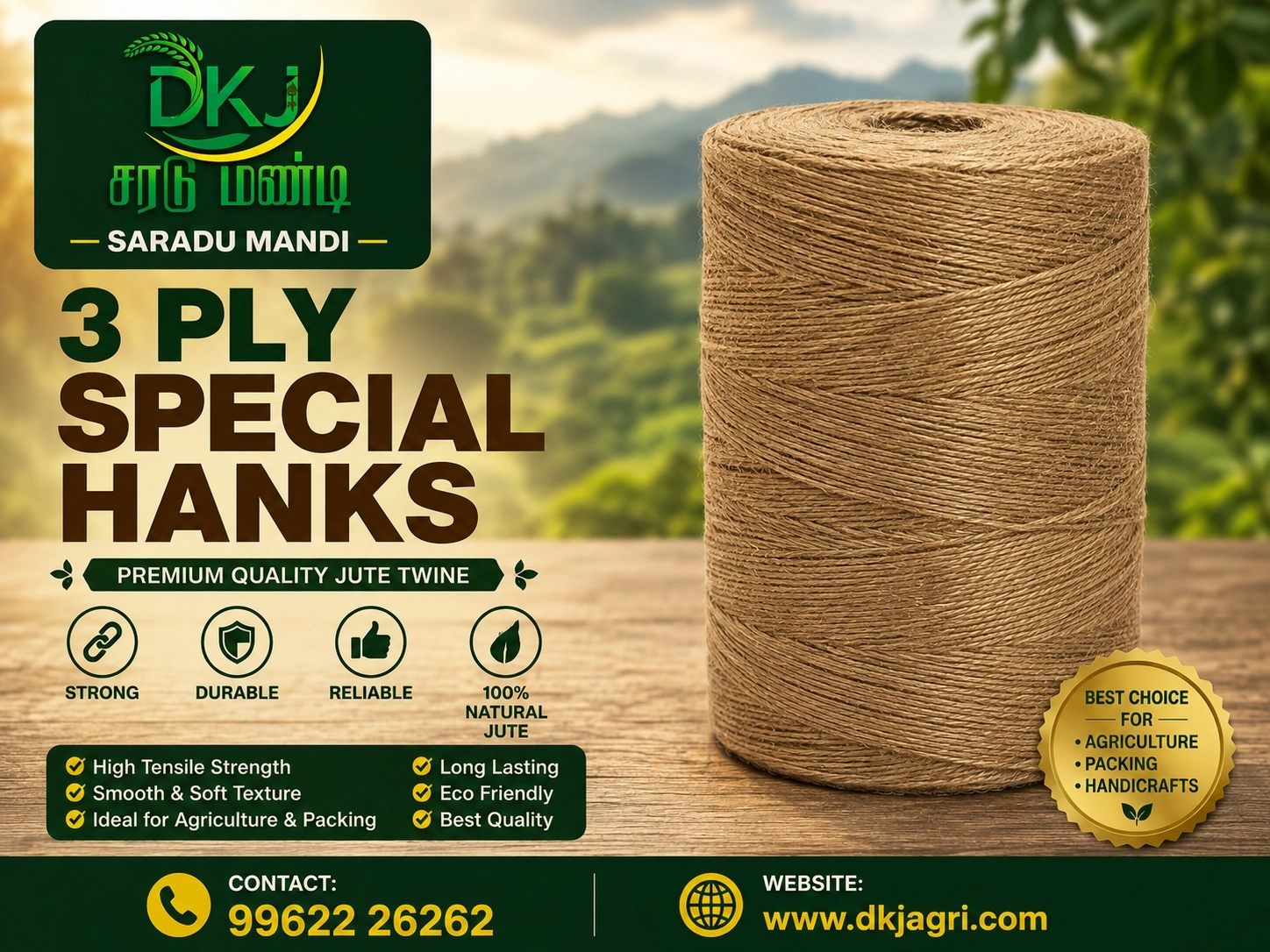 3 ply special hanks
