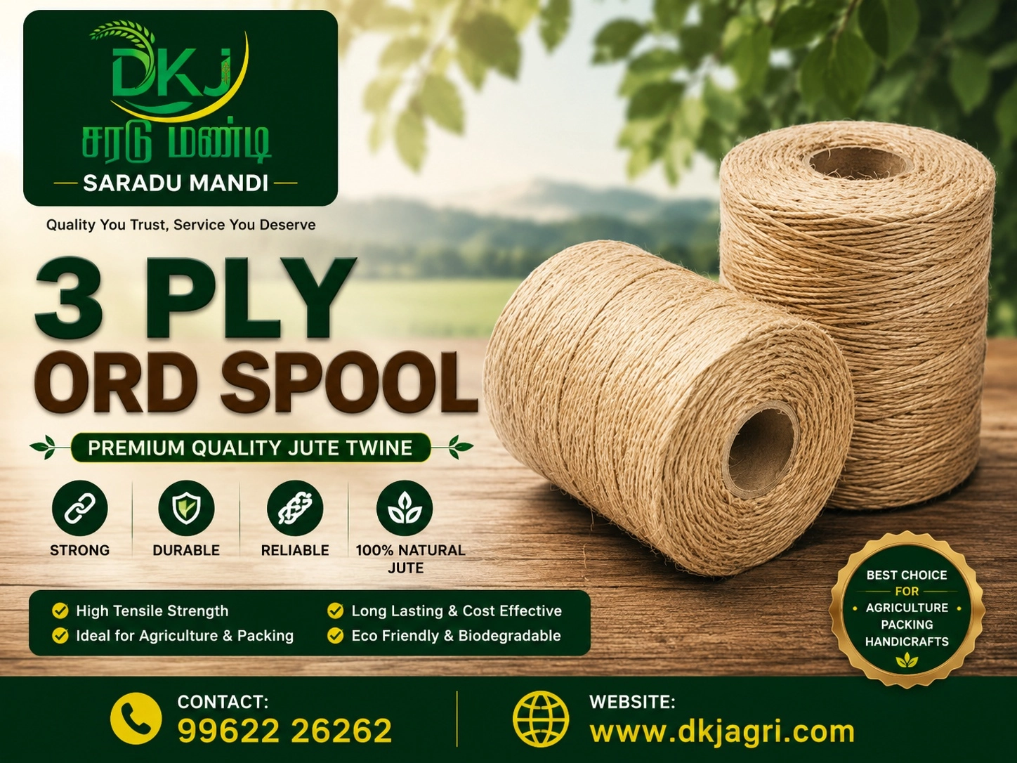 3 ply  ord spool