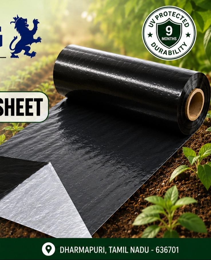 30 Micron Mulching Sheet | Mulching Paper | Crop Cover