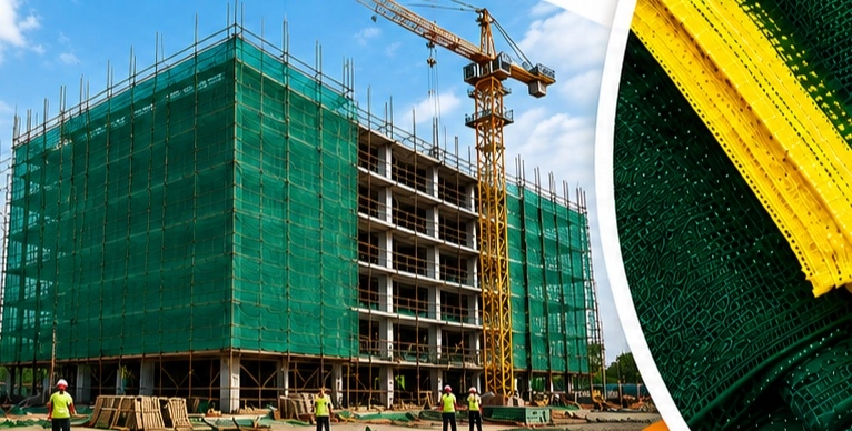Construction Shade Net 1 meter- 3.2feet 90% - DKJ SARADU MANDI
