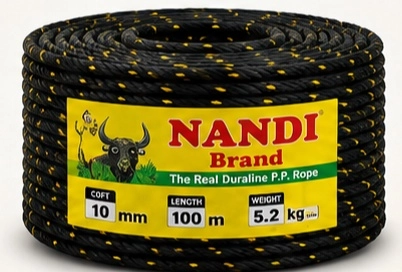 Black PP Rope – Sericulture Rope - DKJ SARADU MANDI