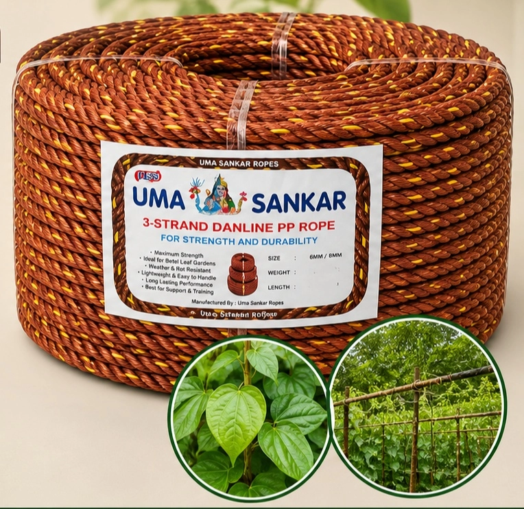 Copper Brown PP Rope – Betel Leaf Rope