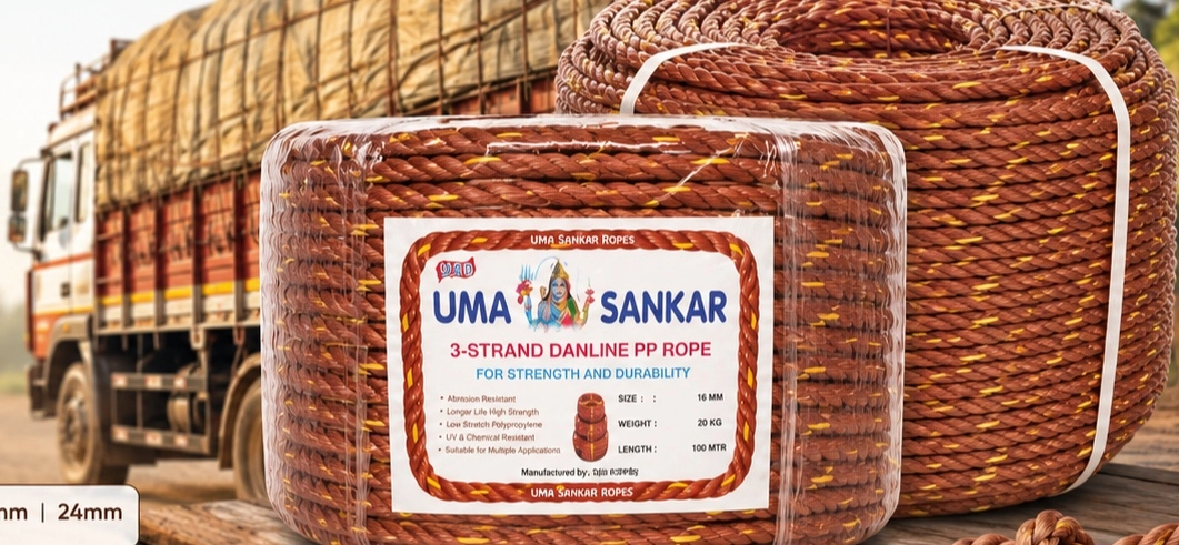 Copper Brown PP Rope – Lorry Rope