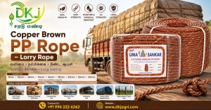 Copper Brown PP Rope – Lorry Rope - Gallery Image