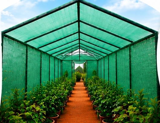 Green Shade Net 3 meter- 10feet 75%