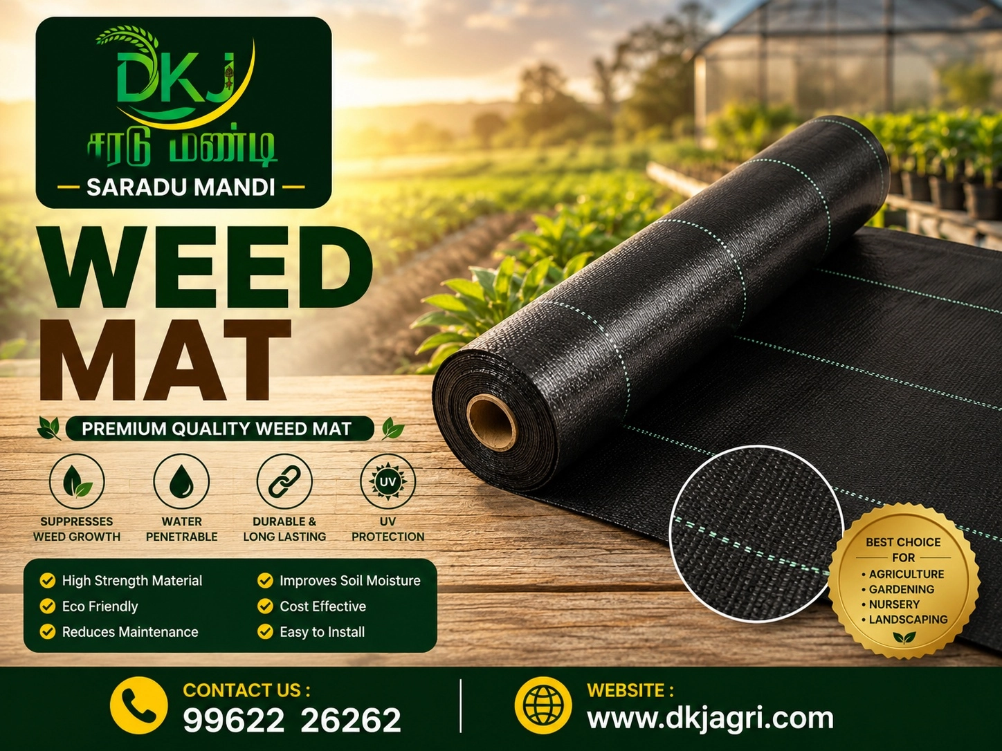 Weed Mat - DKJ SARADU MANDI